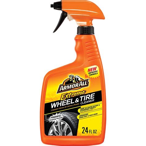 Occult wheel and tire cleaner